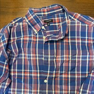 J. Peterman 100% Cotton Button Down Shirt